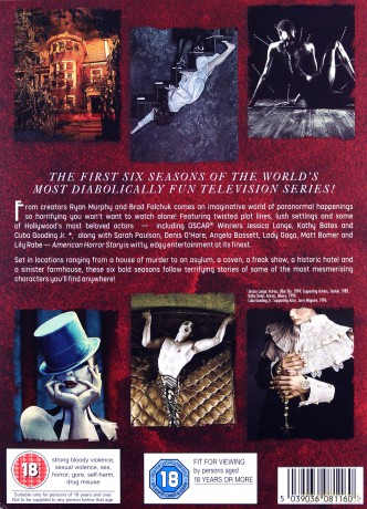 American Horror Story Seasons 1-6 [6DVD]