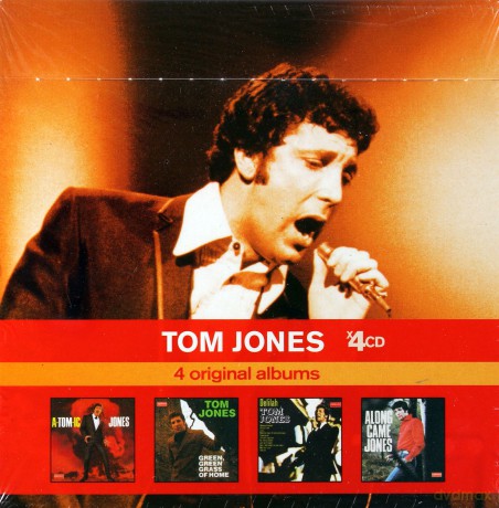 Tom Jones: Tom Jones X4: A-Tom-Ic - Jones / Green Green Grass Of Home / Delilah / Along Came Jones [4CD]