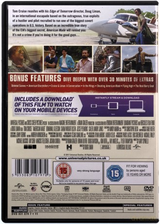 American Made (Dvd+Uv) (Barry Seal: Król przemytu) [DVD]