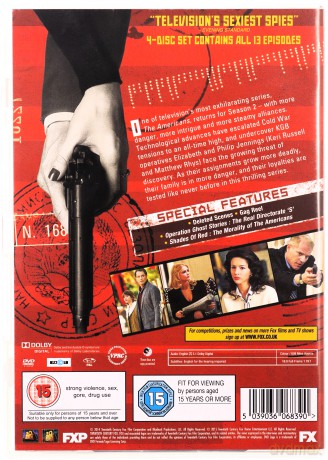 Americans Season 2 (Zawód: Amerykanin Sezon 2) [4DVD]