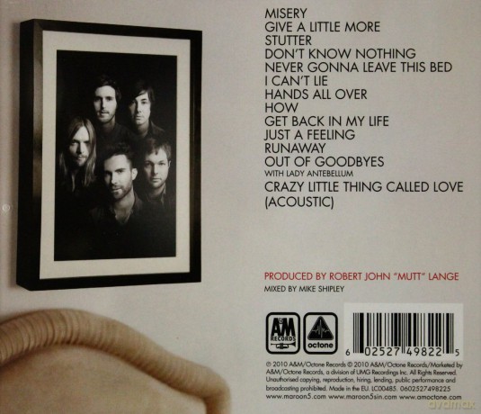 Maroon 5: Hands All Over [CD]