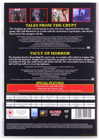 Amicus Collection Doublepack -Tales From The Crypt / Vault Of Horror (Opowieść z krypty / The Vault of Horror) [2DVD]
