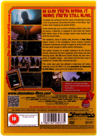 Amsterdamned (Przekleństwo Amsterdamu) [DVD]