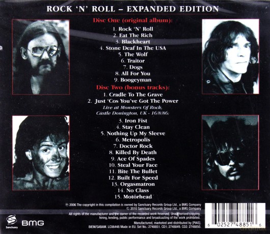 Motorhead: Rock 'N' Roll (Deluxe Edition) [2CD]