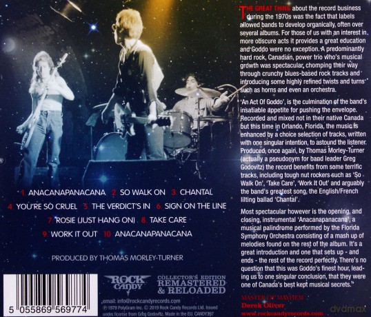 Goddo: An Act Of Goddo [CD]