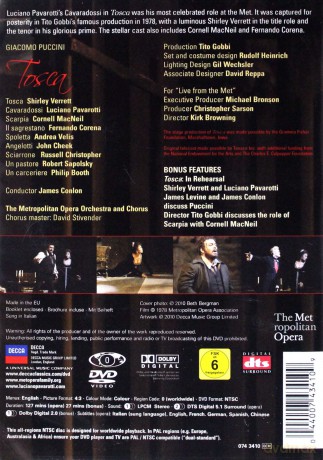 Pavarotti: Puccini: Tosca [DVD]