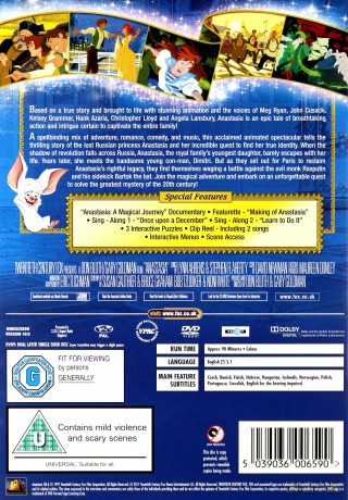 Anastazja [DVD]