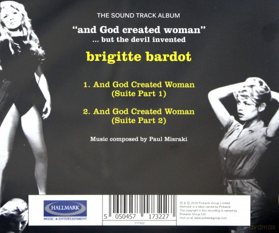And God Created Woman soundtrack (Brigitte Bardot) [CD]