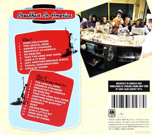 Supertramp: Breakfast In America (Deluxe Edition) (digipack) [2CD]