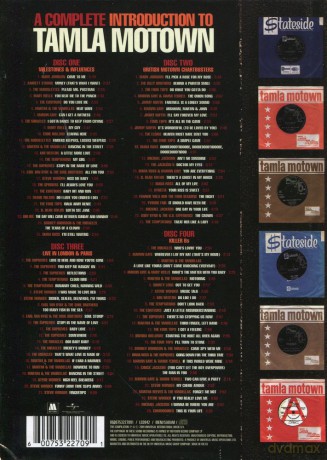 Complete Introduction To Tamla Motown (digibook) [4CD]