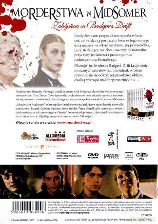 Morderstwa w Midsomer 01: Zabójstwa w Badger's Drift [DVD]