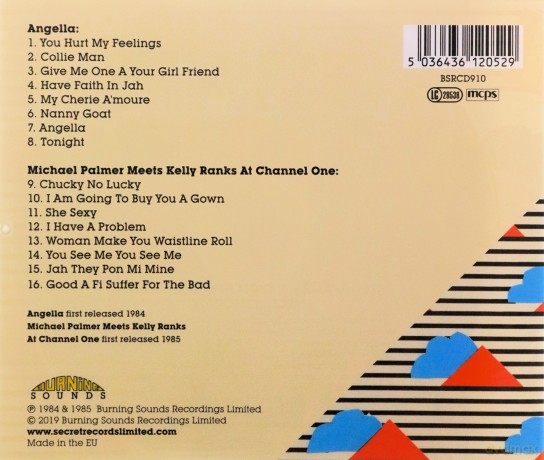 Michael Palmer: Angella + Meets Kelly Ranks At Channel One [CD]