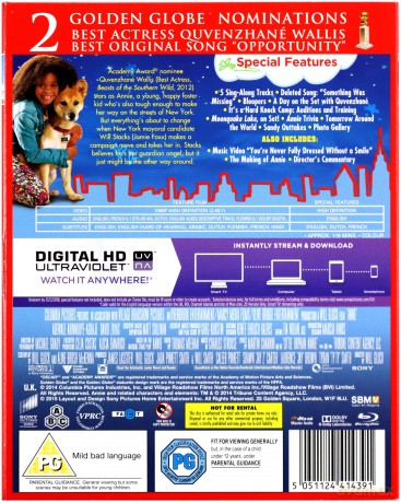Annie [Blu-Ray]