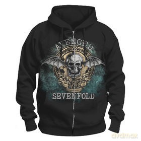 Avenged Sevenfold: Bat Skull, Black (XL) [T-Shirt]