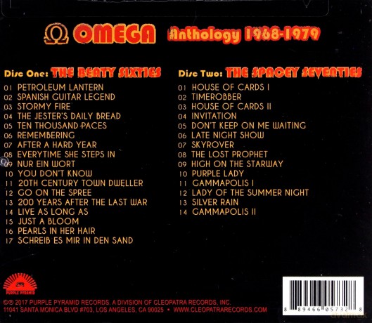 Omega: Anthology 1968-1979 [2CD]