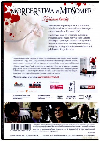 Morderstwa w Midsomer 02: Zapisane krwią [DVD]