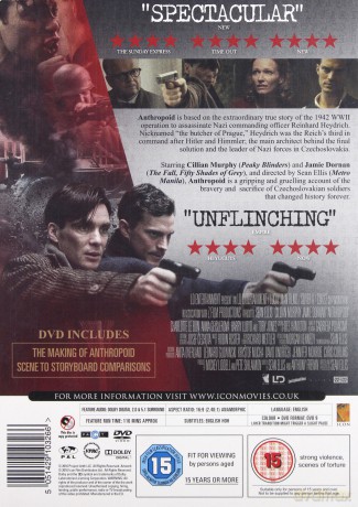 Anthropoid (Operacja Anthropoid) [DVD]