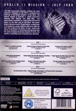 Apollo 11 Moon Landing: 50th Anniversary Collection [DVD]