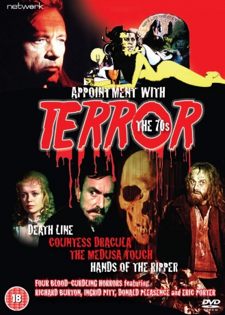 Appointment With Terror: The 70s (Linia śmierci / Hrabina Dracula / Dotknięcie meduzy / Hands of the Ripper) [4DVD]
