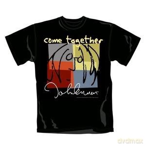 John Lennon: Come Together, Black, Men's (S) [T-Shirt]