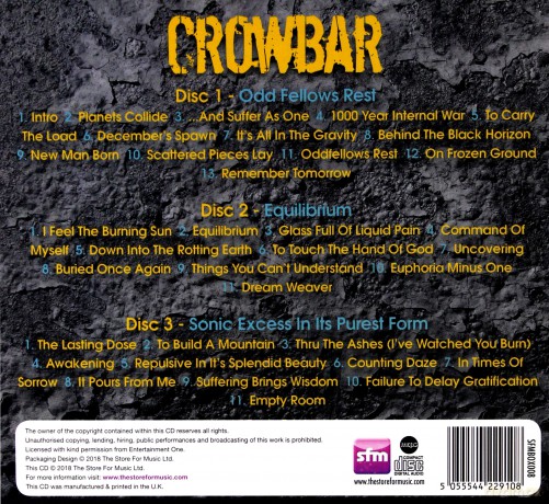 Crowbar: Archive. Metal... In Its Purest Form [3CD]