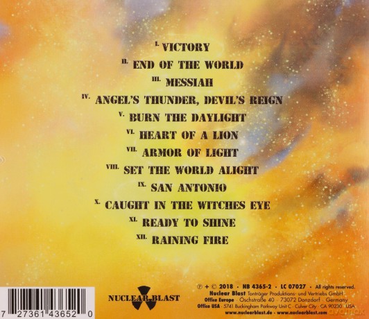 Riot V: Armor Of Light [CD]