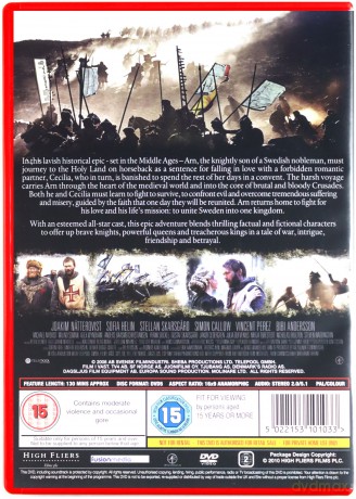 Arn Knight Templar (Templariusze. Miłość i krew) [DVD]
