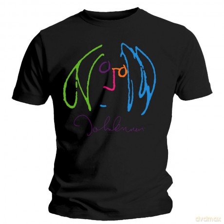 John Lennon: John Lennon Face, Black, Men's (XL) [T-Shirt]