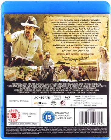As I Lay Dying (Kiedy umieram) [Blu-Ray]