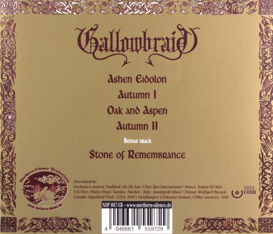 Gallowbraid: Ashen Eidolon [CD]