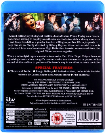 Assault (Diabelski jar) [Blu-Ray]