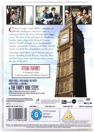 39 Steps (39 kroków) [DVD]
