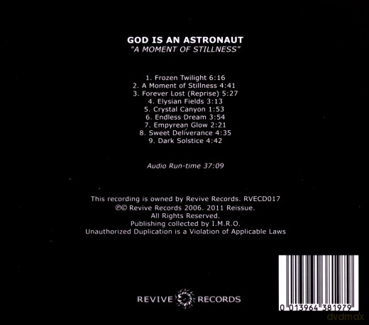 God Is An Astronaut: A Moment Of Stillness [CD]