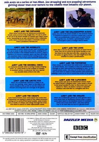 Andy's Safari Adventures: Lions Giraffes & Other Adventures (Vol 1) [DVD]