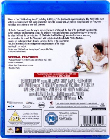 Apartment (Garsoniera) [Blu-Ray]