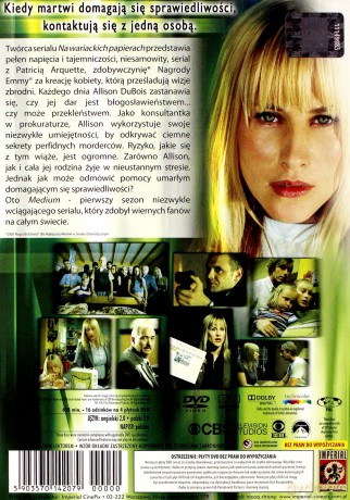 Medium sezon 1 [4DVD]
