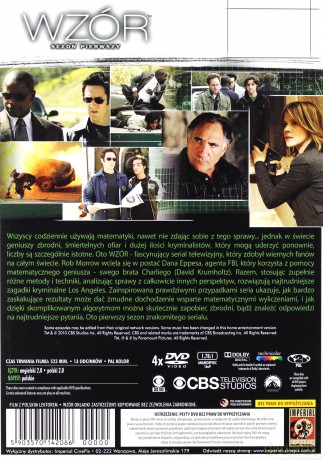 Wzór (Numbers) sezon 1 [4DVD]