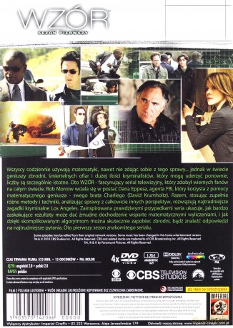 Wzór (Numbers) sezon 1 [4DVD]