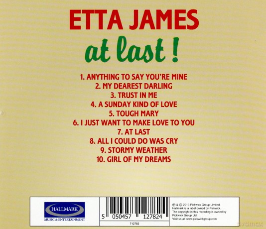 Etta James: At Last [CD]