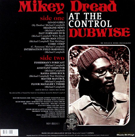 Mikey Dread: At The Control Dubwise (Transparent Red) [Winyl]