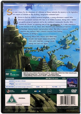 Atlantis (Atlantyda - zaginiony ląd) [DVD] film
