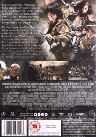 Attack On Titan: Part 1 (Atak Tytanów) [DVD]