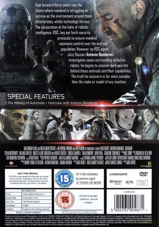 Automata [DVD]