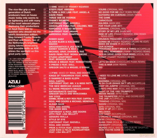 Azuli Presents Amsterdam 11 [2CD]