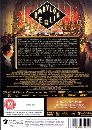 Babylon Berlin Season 1-2 [4DVD]