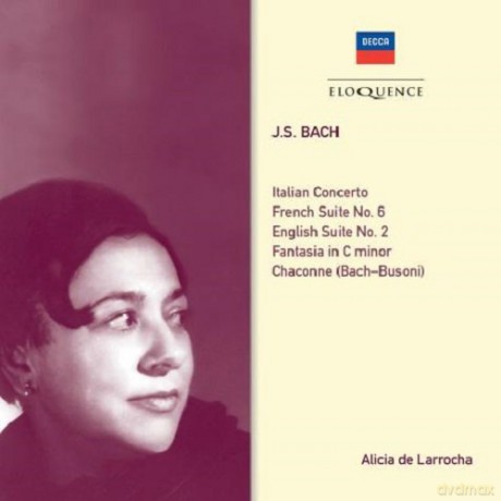 Alicia De Larrocha: Bach - Piano Works [CD]
