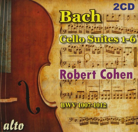 Robert Cohen: Bach Cello Suites 1-6 (Digital) [2CD]