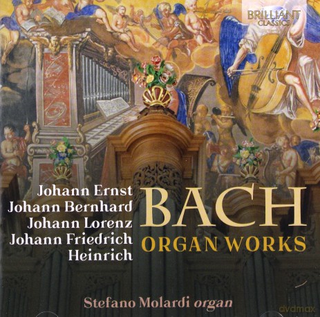 Stefano Molardi: Bach Family: Organ Works [2CD]