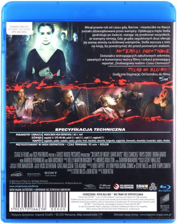 30 dni mroku: Czas Ciemności [Blu-Ray]