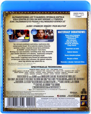 Romeo i Julia  [Blu-Ray]